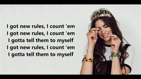 dua lipa new rules lyrics|More.